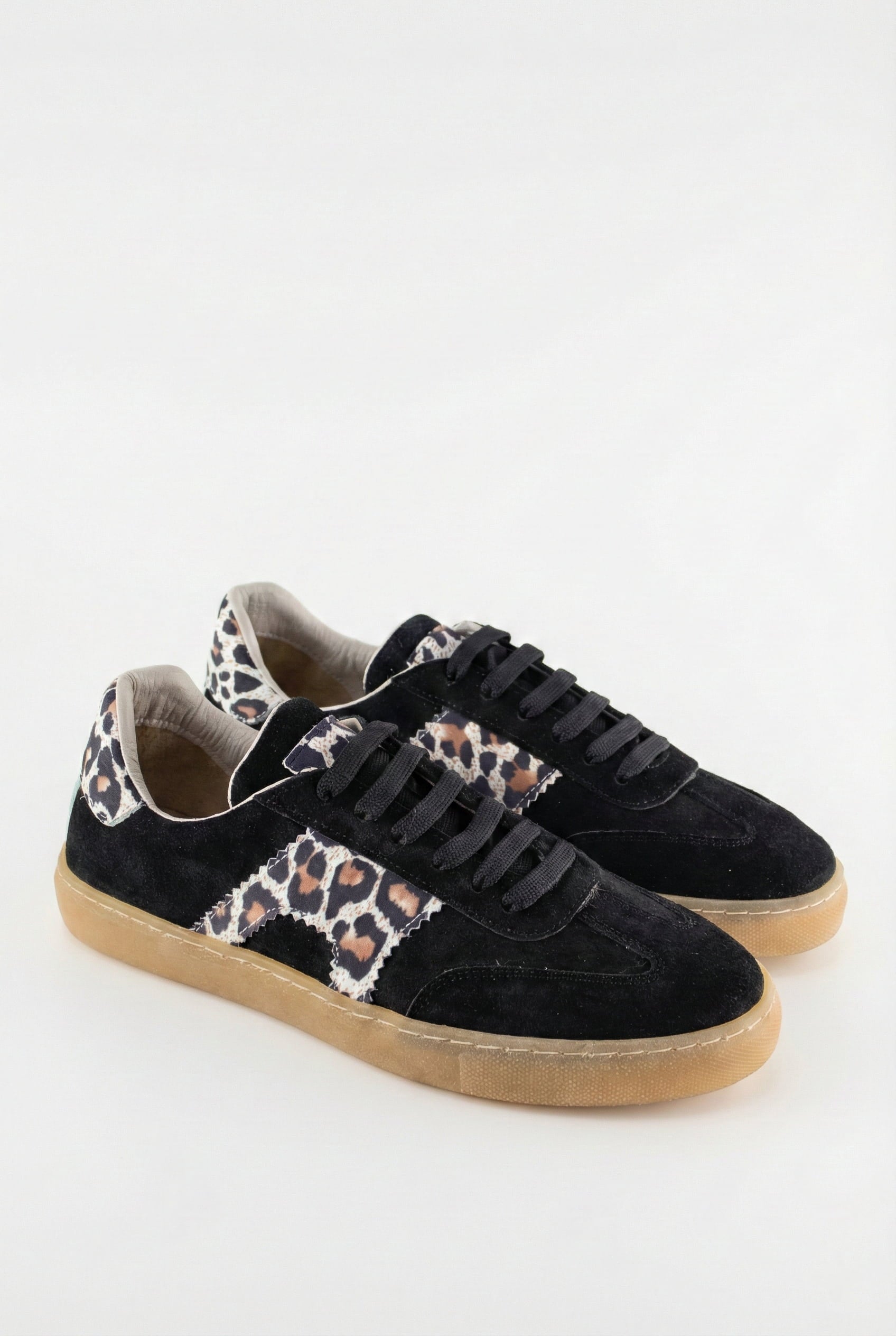 COSTA SİYAH SÜET LEOPAR