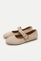 BALLET BEJ SÜET
